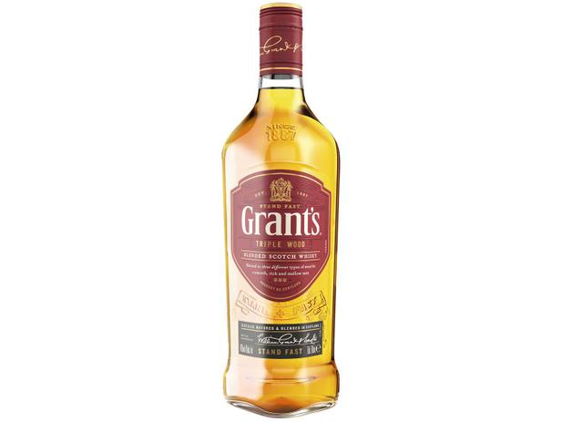 Whisky Grants Escocês Triple Wood - 1L Menor preço em Whisky Grants Escocês Triple Wood - 1L