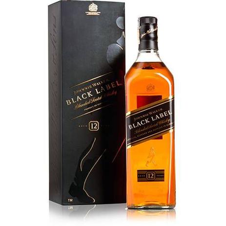 Whisky Johnnie Walker Black Label 12 Anos 1 Litro Menor preço em Whisky Johnnie Walker Black Label 12 Anos 1 Litro