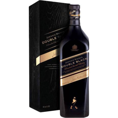 Whisky Johnnie Walker Double Black 1 Litro Menor preço em Whisky Johnnie Walker Double Black 1 Litro