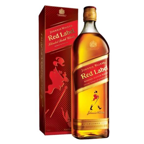 Whisky Johnnie Walker Red Label 1 Litro Menor preço em Whisky Johnnie Walker Red Label 1 Litro