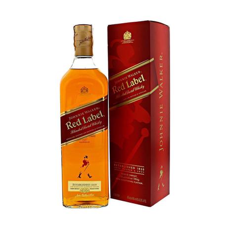 Whisky Johnnie Walker Red Label 1000ml Menor preço em Whisky Johnnie Walker Red Label 1000ml
