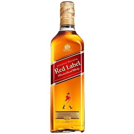 Whisky Johnnie Walker Red Label 8 Anos 1 Litro Menor preço em Whisky Johnnie Walker Red Label 8 Anos 1 Litro