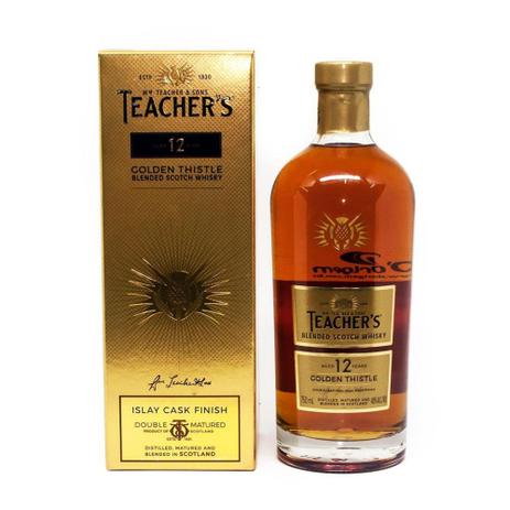 Whisky Teacher's 12 Anos Golden Thistle Blended 750ml - Teachers Menor preço em Whisky Teacher's 12 Anos Golden Thistle Blended 750ml - Teachers