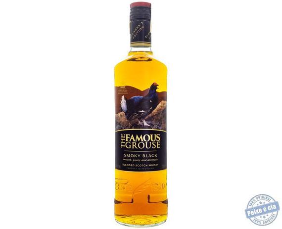 Whisky The Famous Grouse Smok Black 750ml Menor preço em Whisky The Famous Grouse Smok Black 750ml