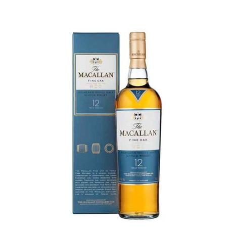 Whisky The Macallan Fine Oak 12 Anos 700ml Menor preço em Whisky The Macallan Fine Oak 12 Anos 700ml