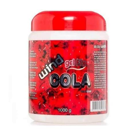 Wind Fix Gel Cola Incolor 1kg Menor preço em Wind Fix Gel Cola Incolor 1kg