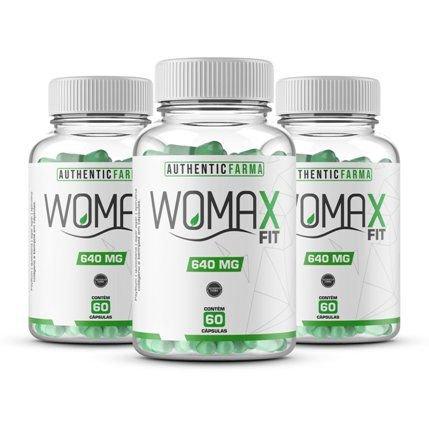Womax emagrecedor kit com 3 potes 60 cápsulas Menor preço em Womax emagrecedor kit com 3 potes 60 cápsulas
