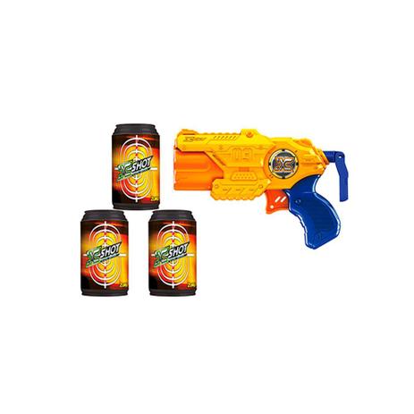 X Shot Lança Dardo Micro X3 com Lata - Candide Menor preço em X Shot Lança Dardo Micro X3 com Lata - Candide