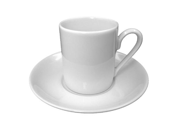 Xicara Cafe Porcelana Com Pires 60 Ml Branca Brasilia Schmidt Sch 011 Xicaras De Cafe Magazine Luiza