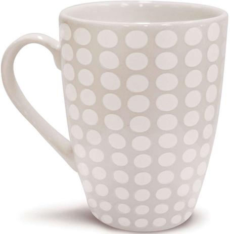 Xícara Caneca Cerâmica Para Café Ou Chá Jantar Manhã 320ml Bolinhas - Yoi Menor preço em Xícara Caneca Cerâmica Para Café Ou Chá Jantar Manhã 320ml Bolinhas - Yoi