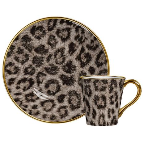 Xícara p/ Café Animal Print (6 Unidades) - Morar chic Menor preço em Xícara p/ Café Animal Print (6 Unidades) - Morar chic