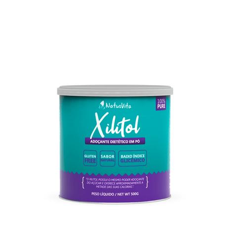 Xilitol Puro. 500g - NatusVita Menor preço em Xilitol Puro. 500g - NatusVita