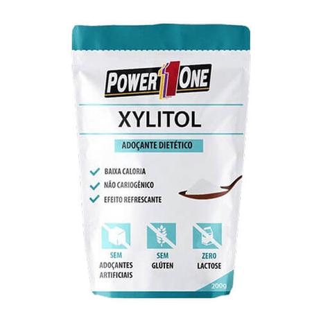 Xylitol - 200g - power 1 one Menor preço em Xylitol - 200g - power 1 one