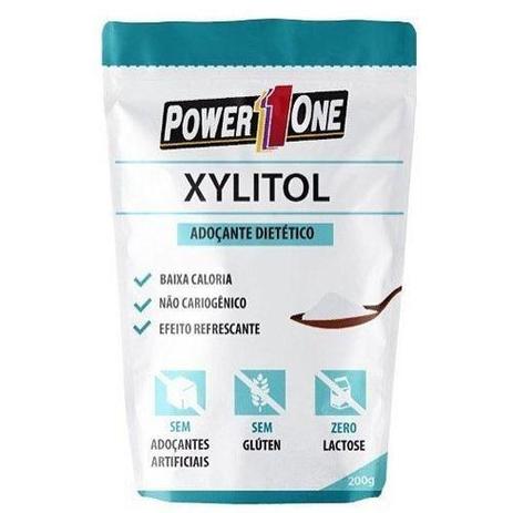 Xylitol - 200g - Power One Menor preço em Xylitol - 200g - Power One