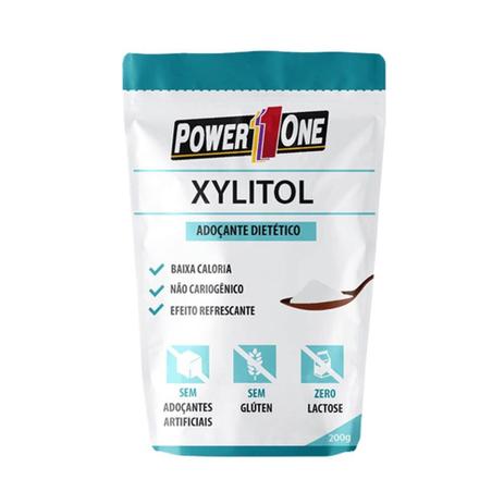 XYLITOL Adoçante Dietético Power One - 200g Menor preço em XYLITOL Adoçante Dietético Power One - 200g