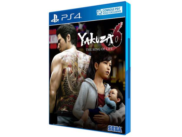 Yakuza 6: The Song of Life para PS4 - Sega