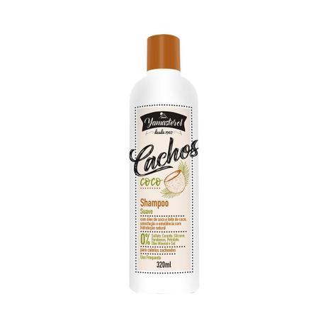 Yama shampoo yamasterol cachos coco 320ml Menor preço em Yama shampoo yamasterol cachos coco 320ml