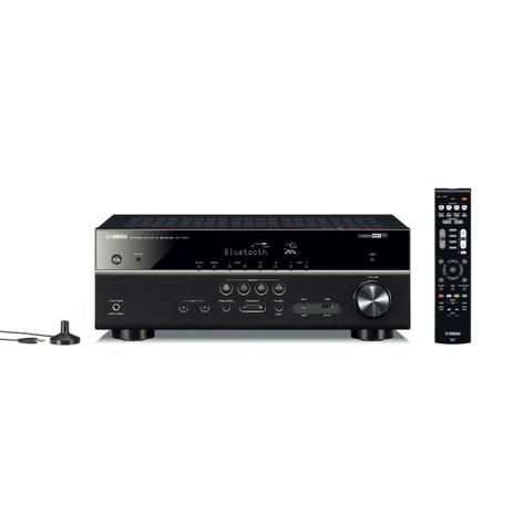Yamaha RX-V485 BL Receiver AV de 5.1 Canais Com MusicCast Menor preço em Yamaha RX-V485 BL Receiver AV de 5.1 Canais Com MusicCast