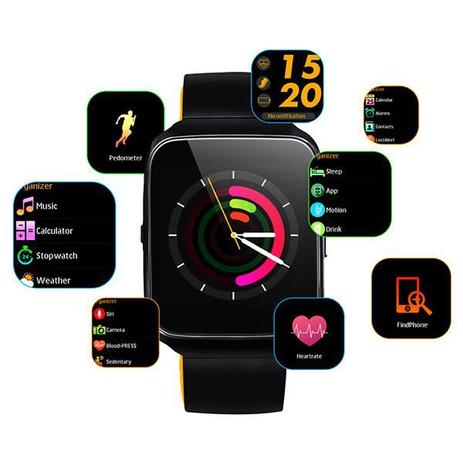 Z40 Relógio Smartband Inteligente Smart Watch Bluetooth Chip Android S7 Preto Menor preço em Z40 Relógio Smartband Inteligente Smart Watch Bluetooth Chip Android S7 Preto