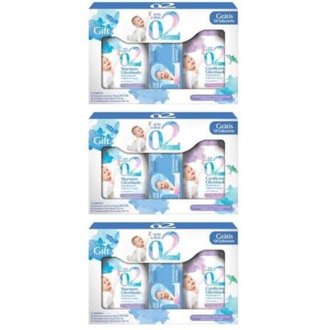 Zero A Dois Lavanda Francesa Shampoo + Condicionador 250ml + Sabonete 90g (Kit C/03) Menor preço em Zero A Dois Lavanda Francesa Shampoo + Condicionador 250ml + Sabonete 90g (Kit C/03)