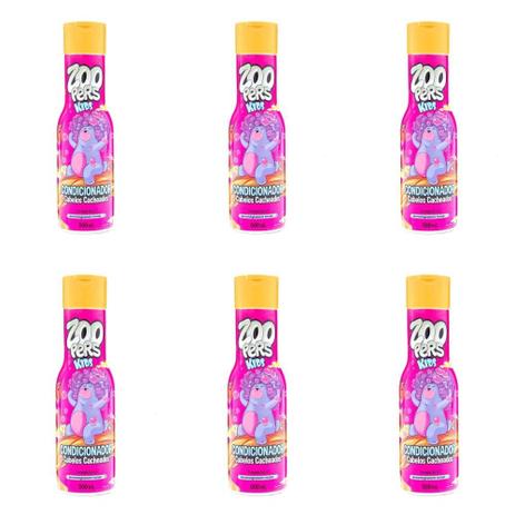 Zoopers Kids Cabelos Cacheados Condicionador 500ml (Kit C/06) Menor preço em Zoopers Kids Cabelos Cacheados Condicionador 500ml (Kit C/06)