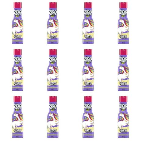 Zoopers Kids Cabelos Lisos Shampoo 500ml (Kit C/12) Menor preço em Zoopers Kids Cabelos Lisos Shampoo 500ml (Kit C/12)