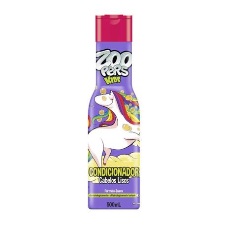 Zoopers Kids Condicionador Cabelos Lisos 500ml Menor preço em Zoopers Kids Condicionador Cabelos Lisos 500ml