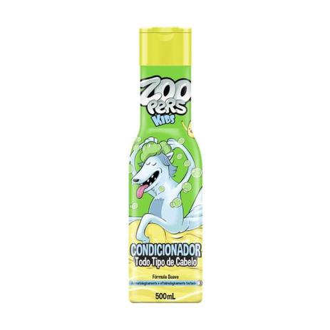 Zoopers Kids Condicionador Todos Tipos De Cabelos 500ml Menor preço em Zoopers Kids Condicionador Todos Tipos De Cabelos 500ml