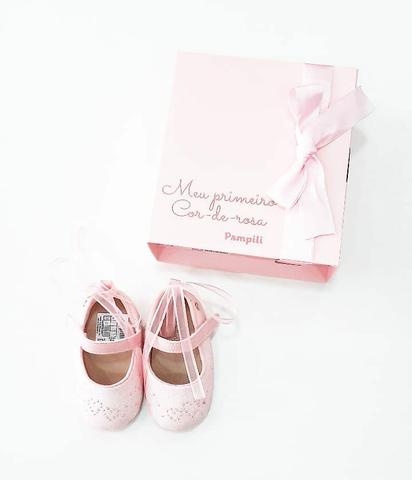 Sapatilha Pampili Nina Meu Primeiro Cor De Rosa 379569 em Promoção |  Ofertas na Americanas