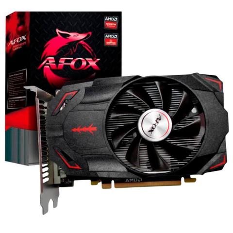 Placa de Vídeo Afox Amd Radeon Rx550 2gb Ddr5 Afrx550-2048d5h3