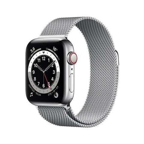 Smartwatch Apple Watch Series 6 40mm - Milanês Prata