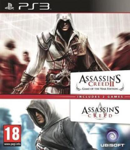 Jogo Assassin's Creed: 1 e 2 Compilation - Playstation 3 - Ubisoft