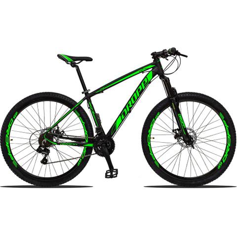 Bicicleta Dropp Z3 2020 Disc M T21 Aro 29 Susp. Dianteira 21 Marchas - Preto/verde