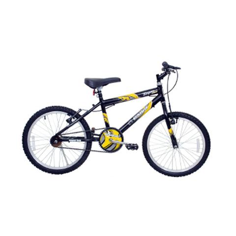 Bicicleta Cairu Super Boy Aro 20 Rígida 1 Marcha - Amarelo/preto