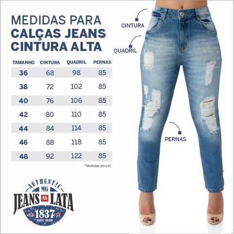 calca jeans feminina 34