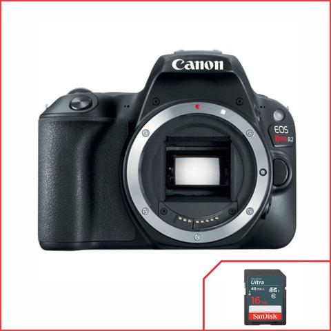 Câmera Digital Canon Corpo Preto 24.2mp - Sl2