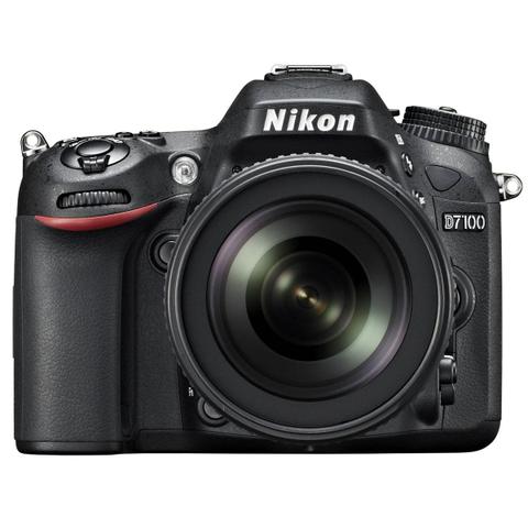 Câmera Digital Nikon Preto 24.1mp - D7100 | 18-105mm