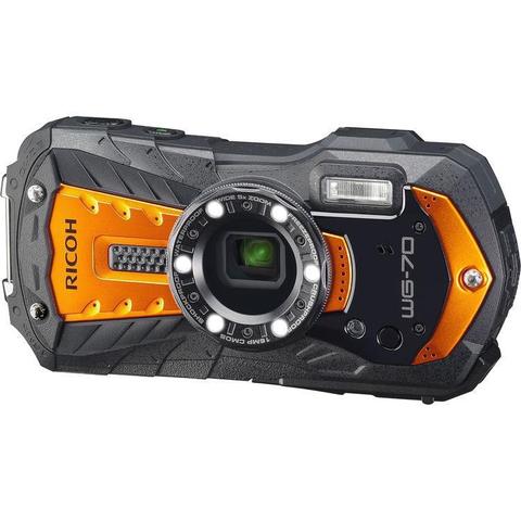 Câmera Digital Ricoh Wg-70 Laranja 16.0mp