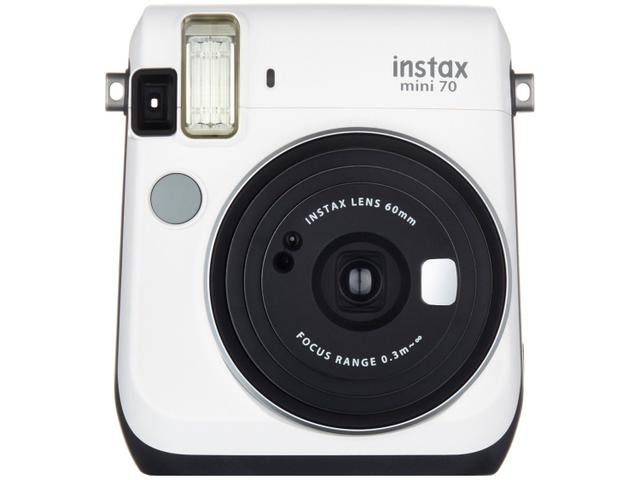 Câmera Digital Fujifilm Instax Mini 70 Branco 3.0mp