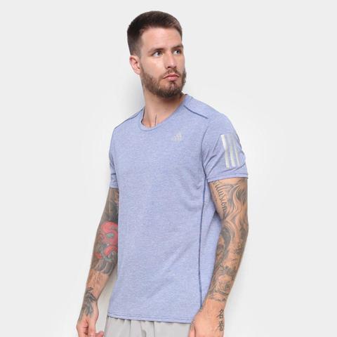 camiseta adidas own the run logo masculina