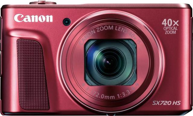 Câmera Digital Canon Powershot Vermelho 20.2mp - Sx720 Hs