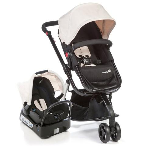 Carrinho de Bebe Safety 1st Bebê Conforto Mobi Plain Beige Bege Carrinho de Bebe Safety 1st Bebê Conforto Mobi Plain Beige Bege