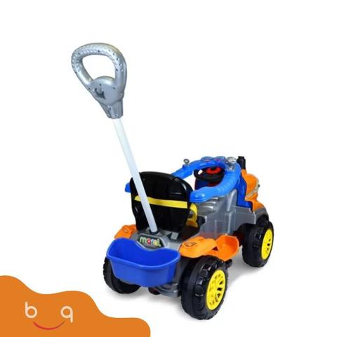 Imagem de Carro de passeio tractor agro pedal e apoio de pé laranja