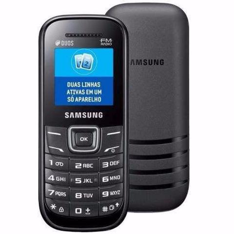 Celular Samsung Keystone 2 E-1207y Preto - 1 Chip