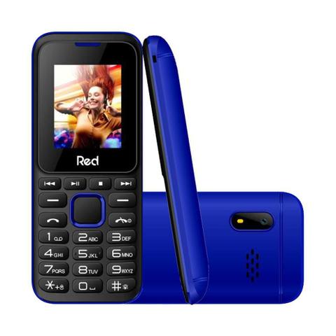 Celular Red Mobile Fit Music M011g Azul - Dual Chip