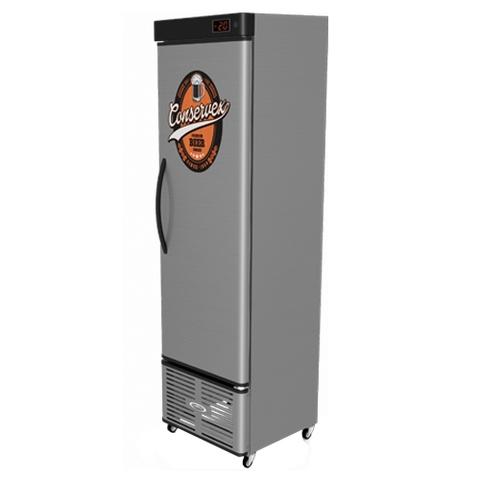 Geladeira/refrigerador 200 Litros 1 Portas Inox Cerveja - Conservex - 220v - Crv250