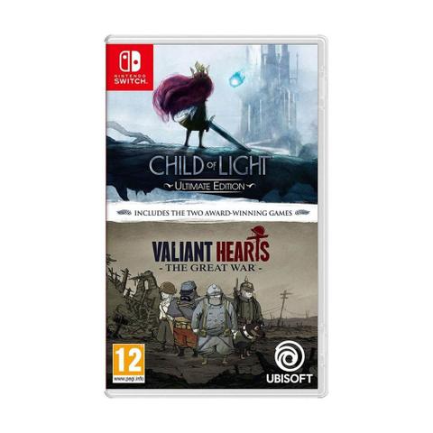 Jogo Child Of Light Ultimate Edição Valiant Hearts: The Great War - Switch - Ubisoft