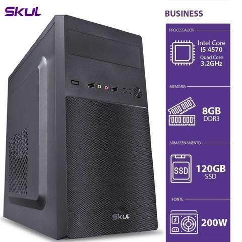 Desktop Skul Business B500 B45701208 I5-3570 3.20ghz 8gb 120gb Intel Hd Graphics Linux Sem Monitor