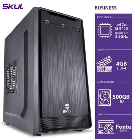 Desktop Skul Business B500 B94005004 I5-9400 2.90ghz 4gb 500gb Intel Hd Graphics Linux Sem Monitor