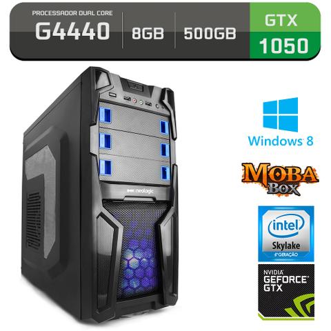 Desktop Neologic Moba Box Nli59904 Pentium G4400 3.50ghz 8gb 500gb Geforce Gtx 1050 Windows 8 Sem Monitor